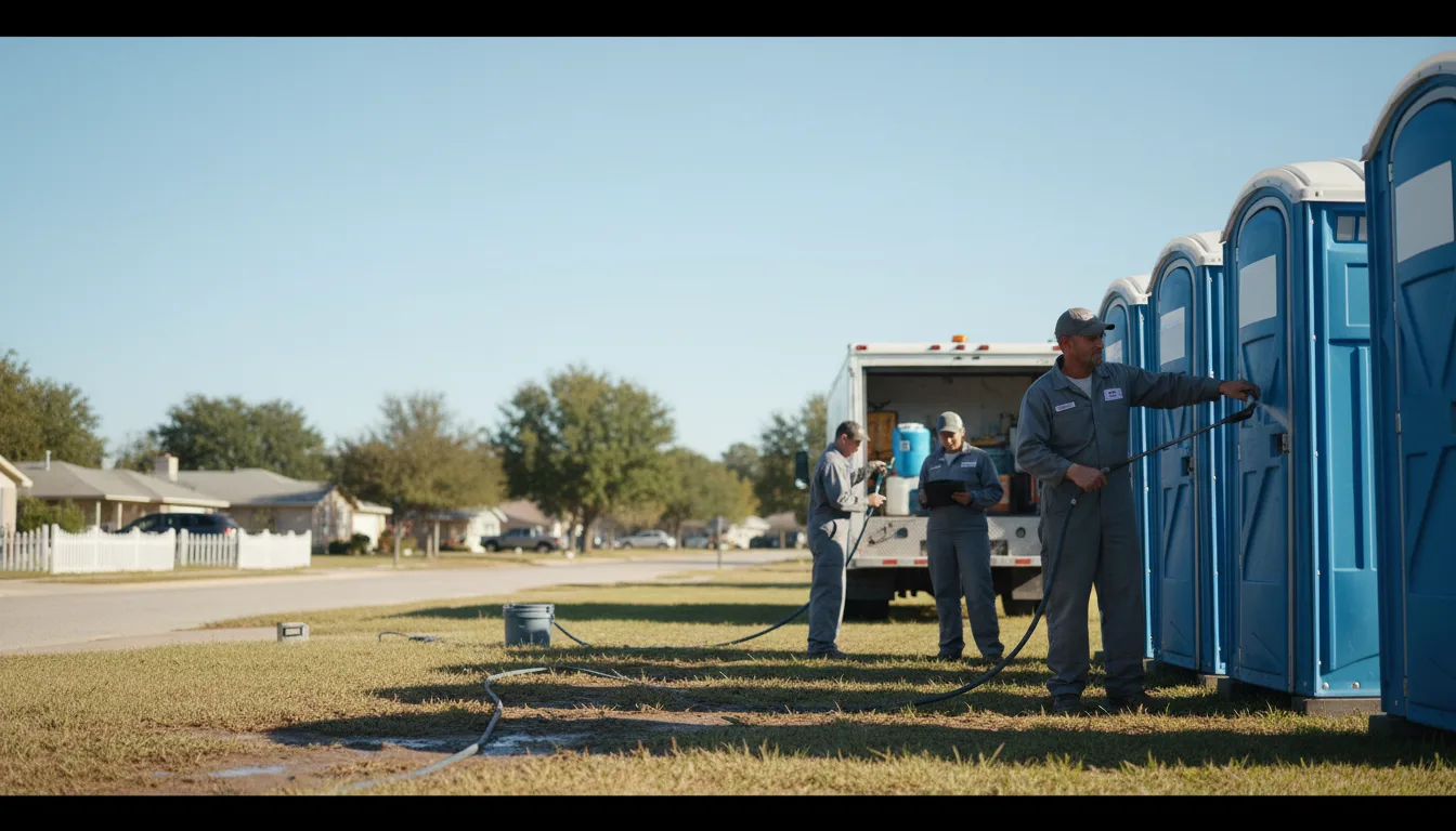 Long-Term Portable Toilet Rental in New Richland, MN near me